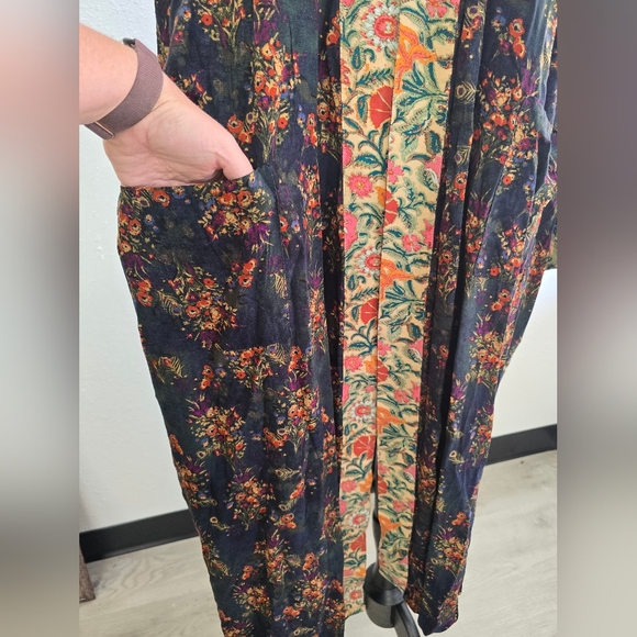 Natural Life NWT Camila Kimono Duster Floral Print Size L/XL - Picture 3 of 9